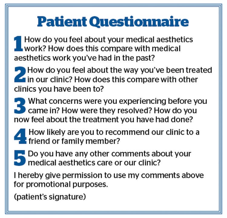 Let your patients do the talking: Best practices for using testimonials ...